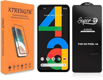 XTRENGTH Edge To Edge Tempered Glass For Google Pixel 4A